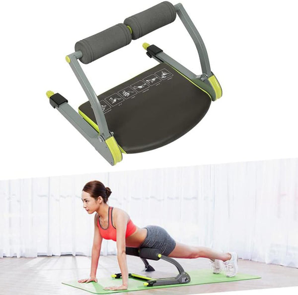 6-in-1 Home Workout Station – Push-Up & Abs Trainer with Massage Support