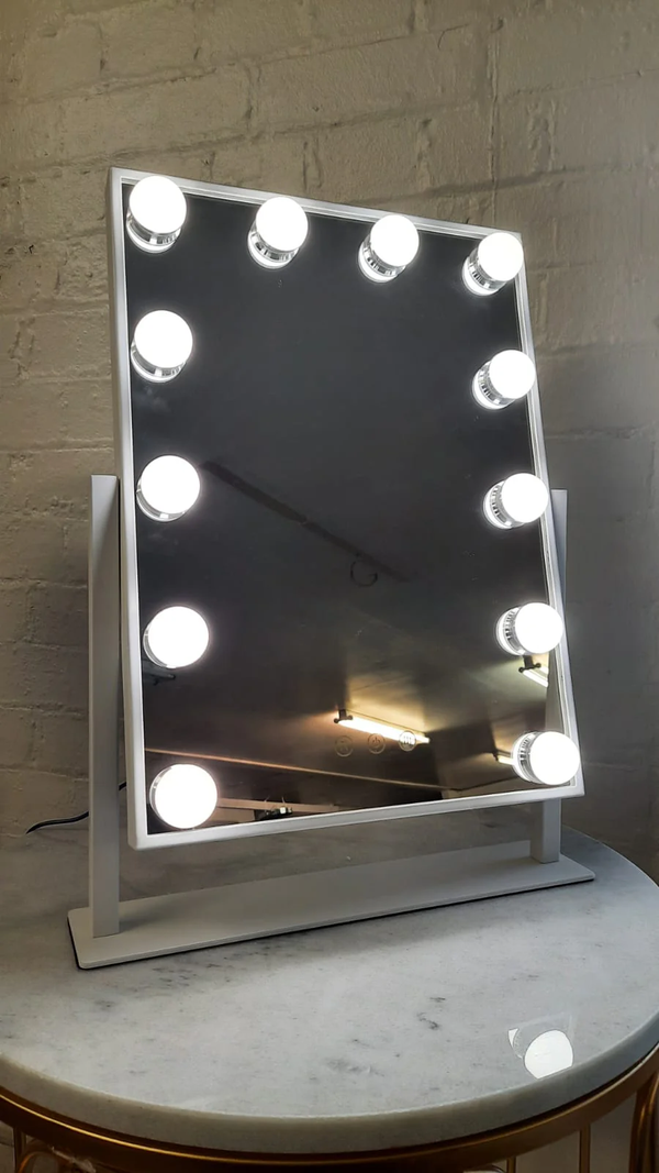 Makeup Vanity Mirror – 12 LED Bulbs, Electric, Touch Screen Control